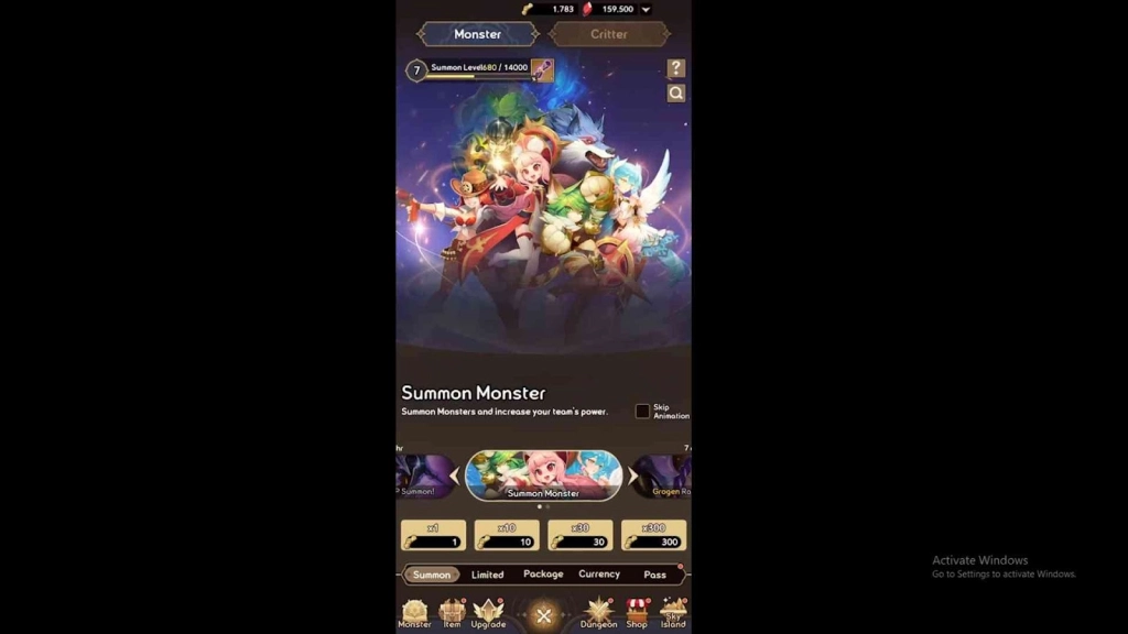 Summoning S-Tier Monsters