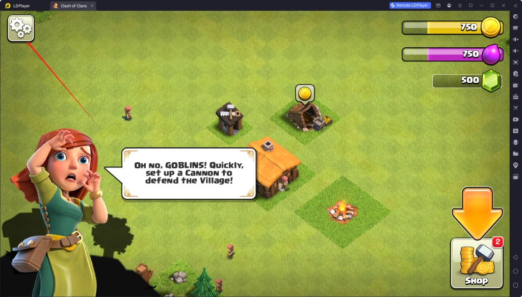 In-game settings In-game settings