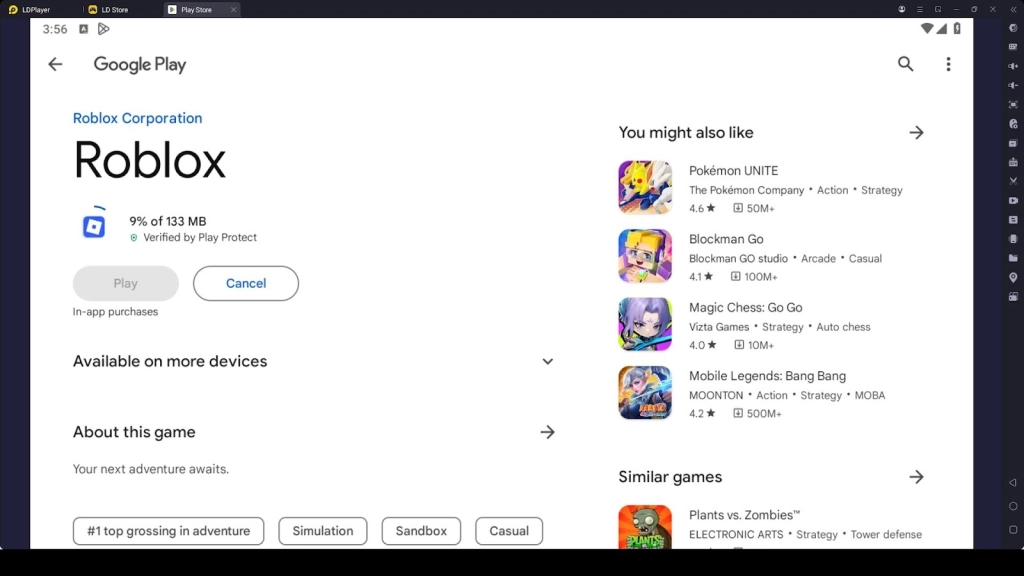 Playing Skibi Defense on PC with LDPlayer