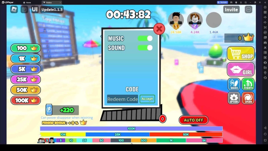 Roblox Surf Race Codes: Ride the Wave to Rewards - 2025 March