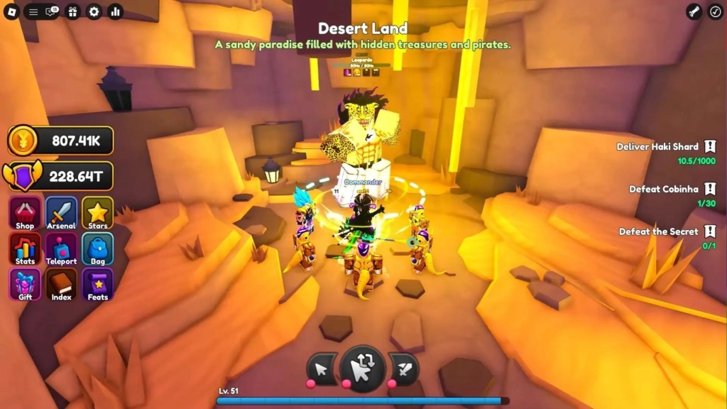 Anime Weapons Secret Boss Locations and Drops: Leopardo Boss