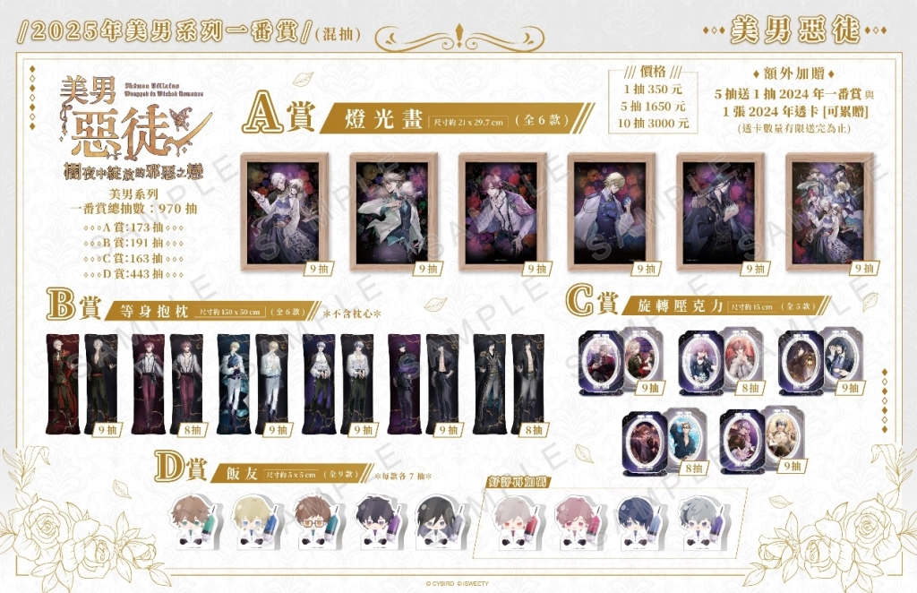 2025年艾思維特漫博25活動展開！  美男作品齊聚、限定好禮正式公開