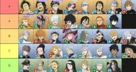 Black Clover M : Rise Of The Wizard King Tier List ตัวละครในเกม (ตัวละครใหม่) ที่มือใหม่ควรรู้!! บน LDPlayer9