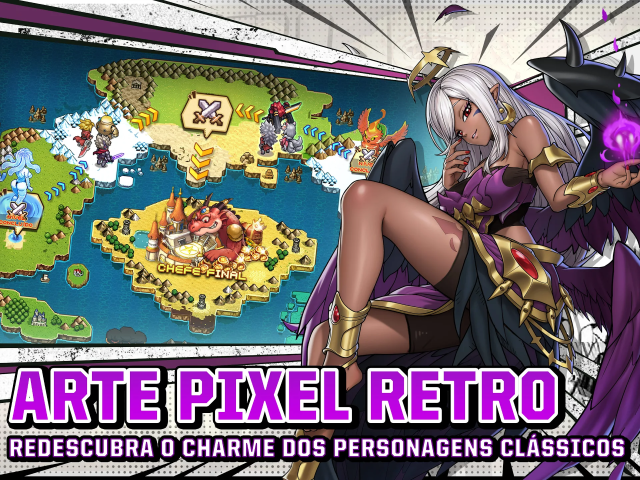 Realms of Pixel: Tech & Magic é o novo RPG Multiplayer no estilo de Dragon Quest!