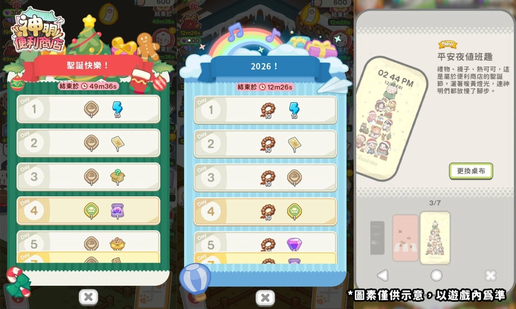 《神明便利商店》天界主宰「玉皇大帝」登場，  節慶家具華麗亮相，歲末驚喜全面升級！