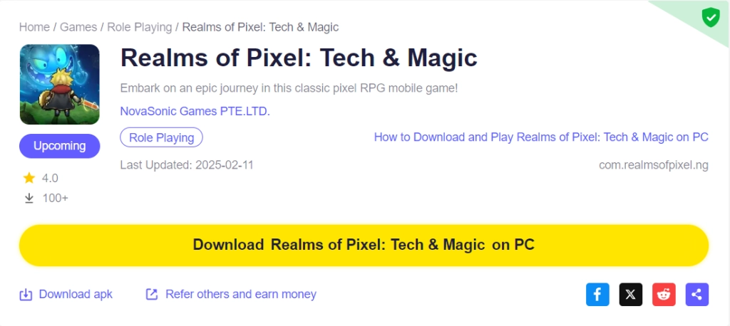 How to Download and Play Realms of Pixel: Tech & Magic on PC - Beginners Guide