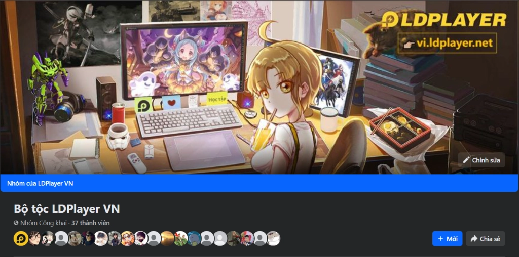 Group chính thức『Bộ tộc LDPlayer VN』chào mừng các bạn player!