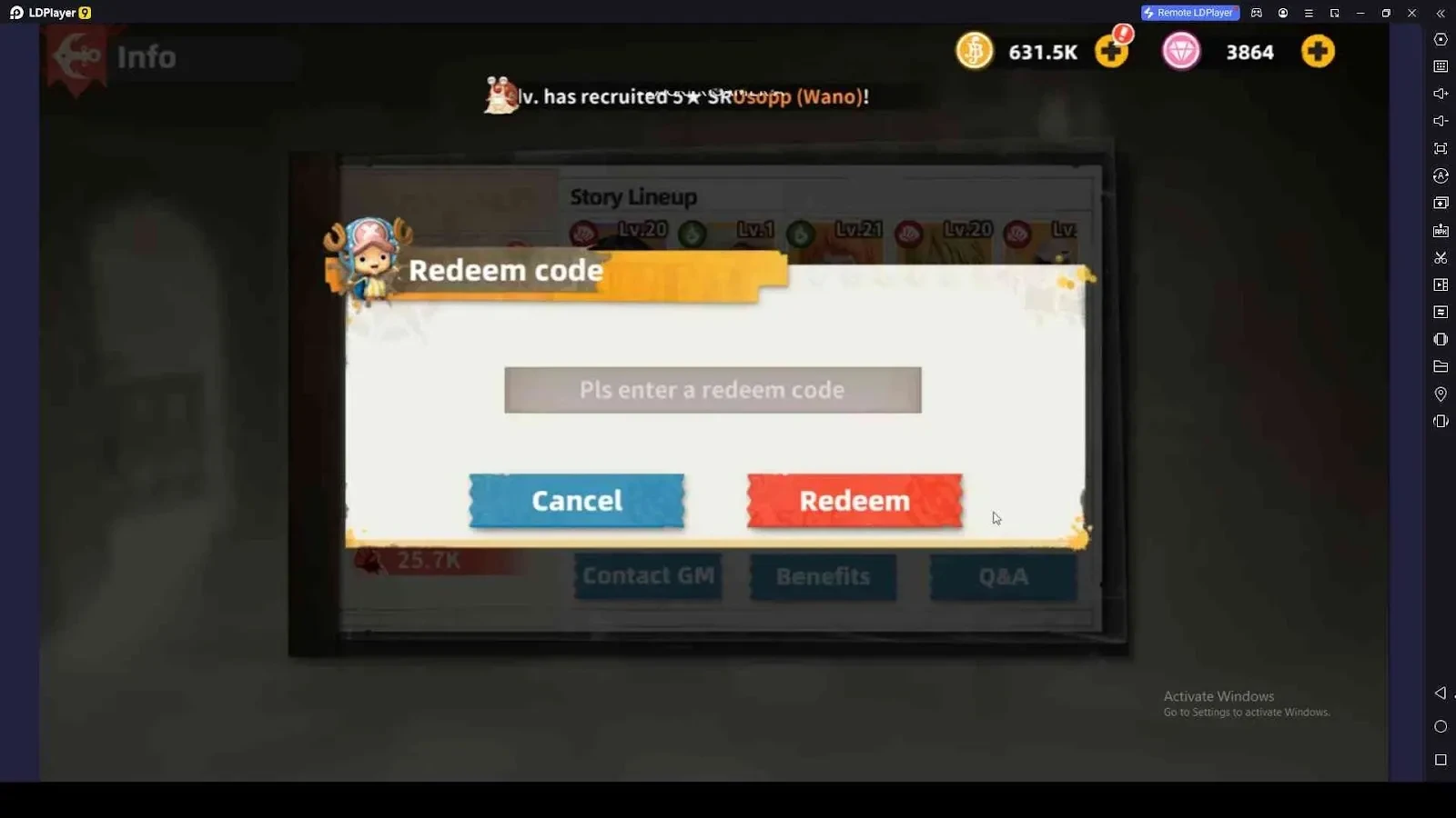 Pirate King Legend Codes