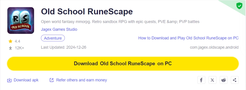 How to Download and Play Old School RuneScape on PC - Beginners Guide