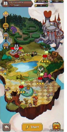 Start with Adventure Mode
