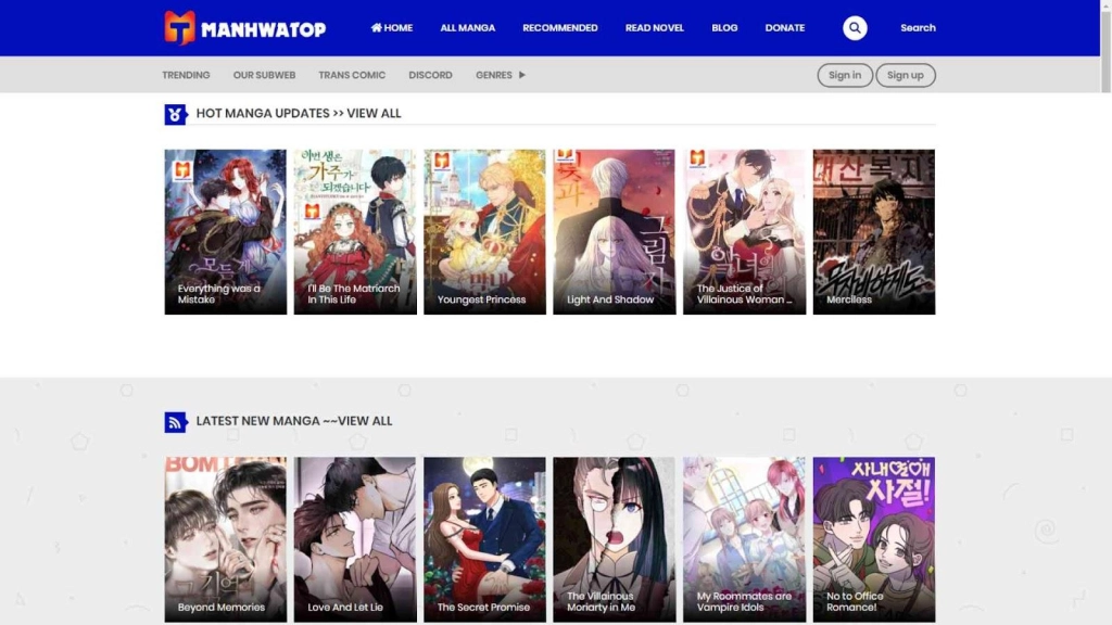 Manhwatop&nbsp;