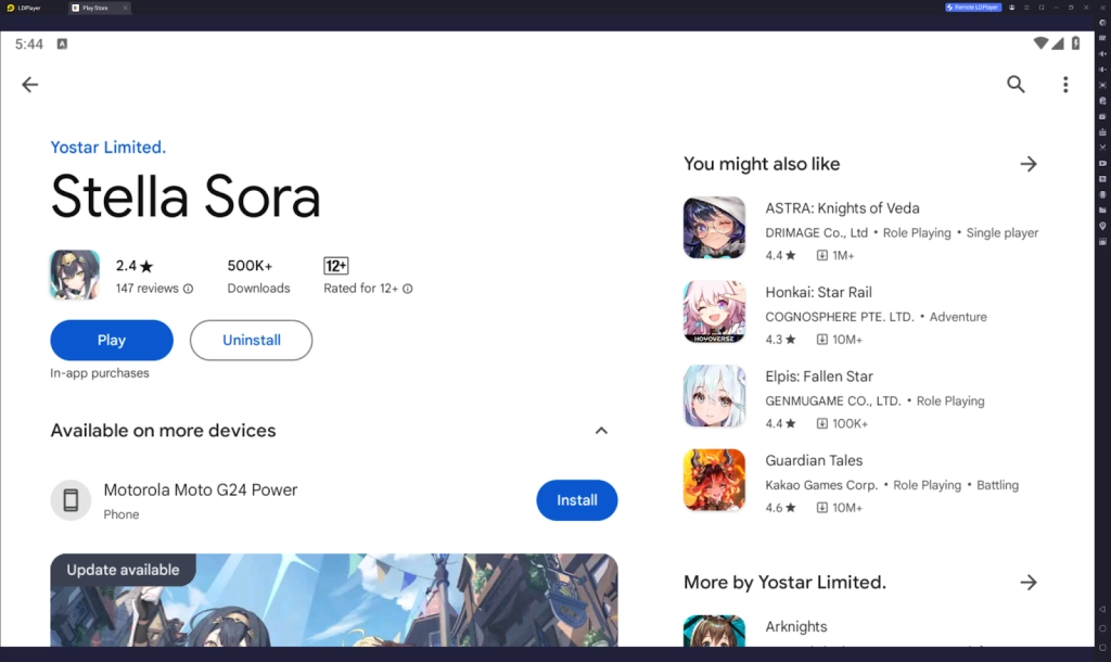 Efficient Reroll Method with LDPlayer