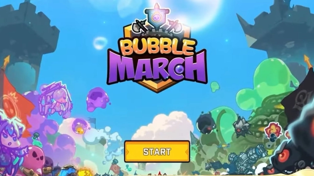Bubble Brawl Begins with Bubble March