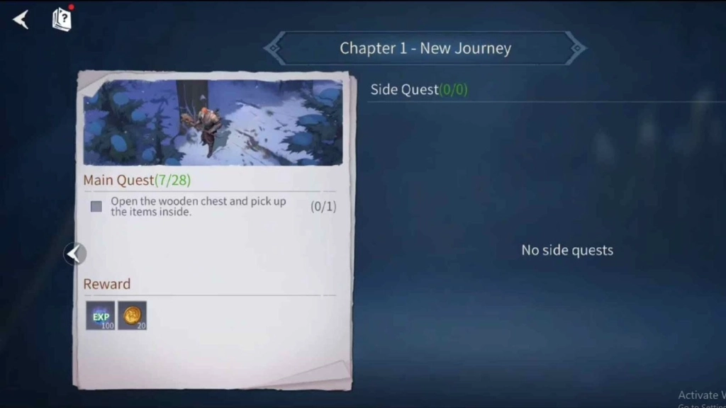 Follow Your Main Quests First 