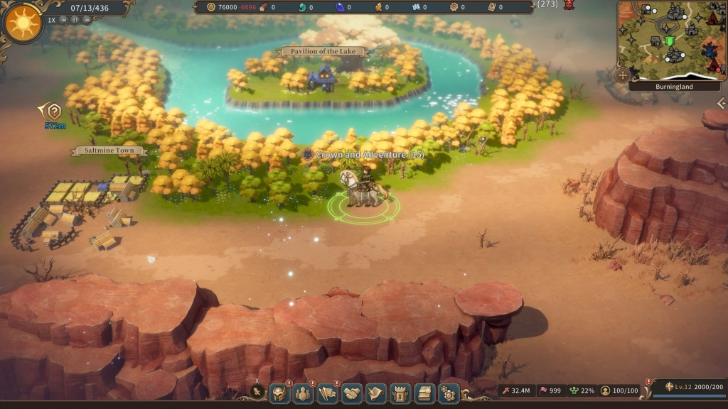 開放世界策略RPG《王冠與冒險》參與Steam 4X遊戲節，試玩版登熱榜Top2