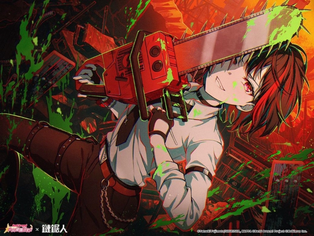 《BanG Dream! 少女樂團派對》×TV動畫《鏈鋸人》特別連動登場！