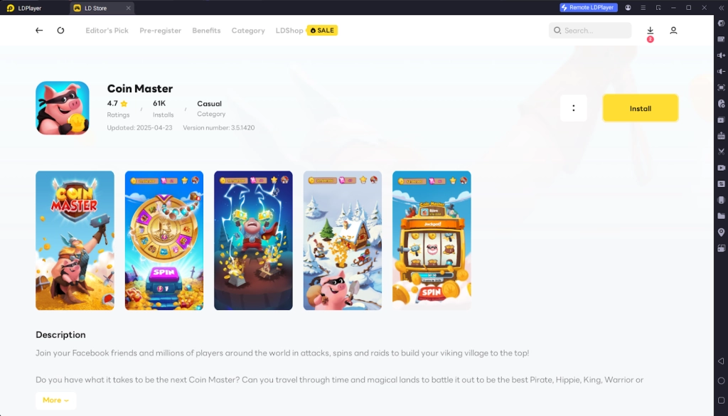 How to Download and Play Coin Master on PC - Beginners Guide