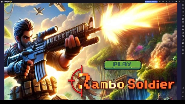 Играть в Rambo Soldier - ContraS на ПК