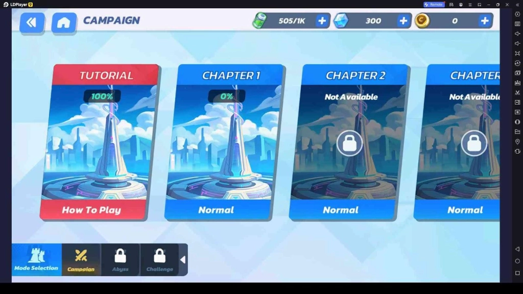 Campaign Mode to Complete Campaign Mode to Complete