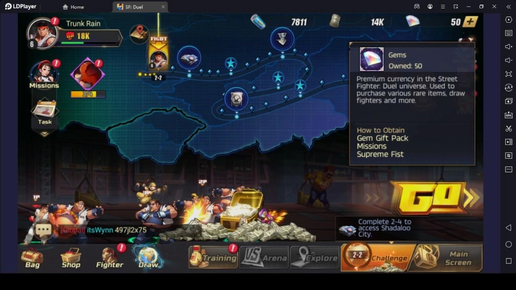 What are the Resources in Street Fighter Duel What are the Resources in Street Fighter Duel