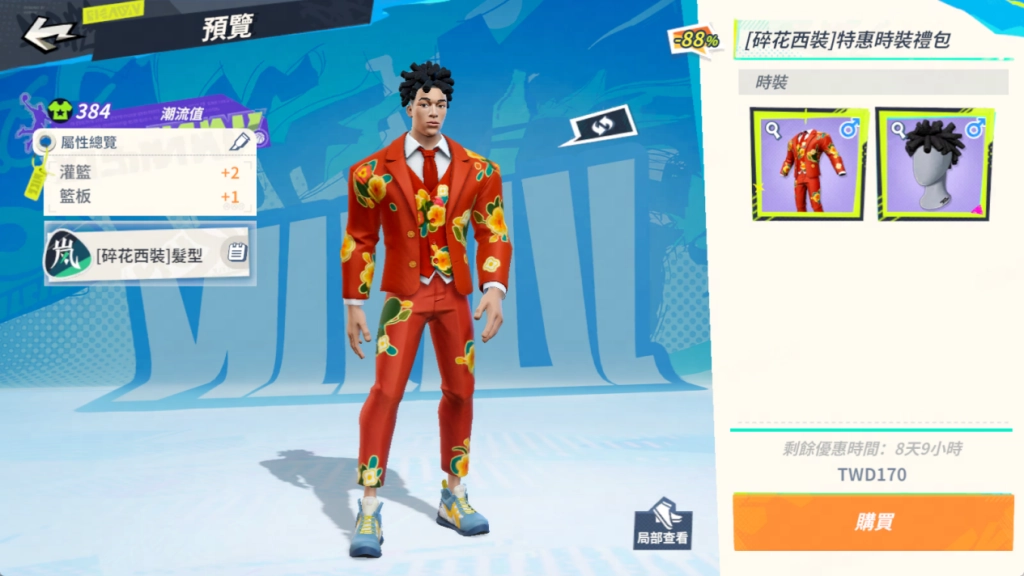 图5 「碎花西裝」套裝