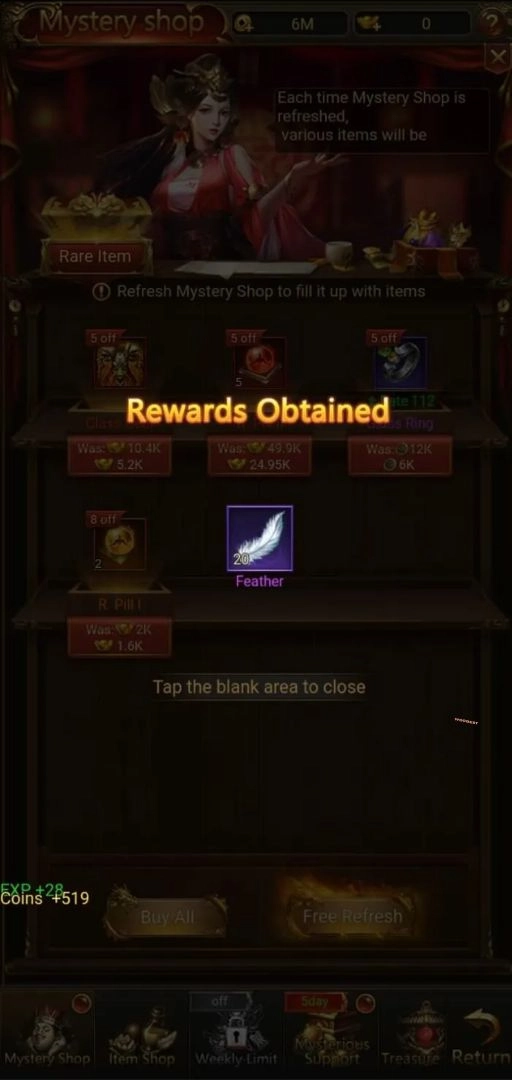How to Redeem Blood&Legend: Dragon King Idle Codes