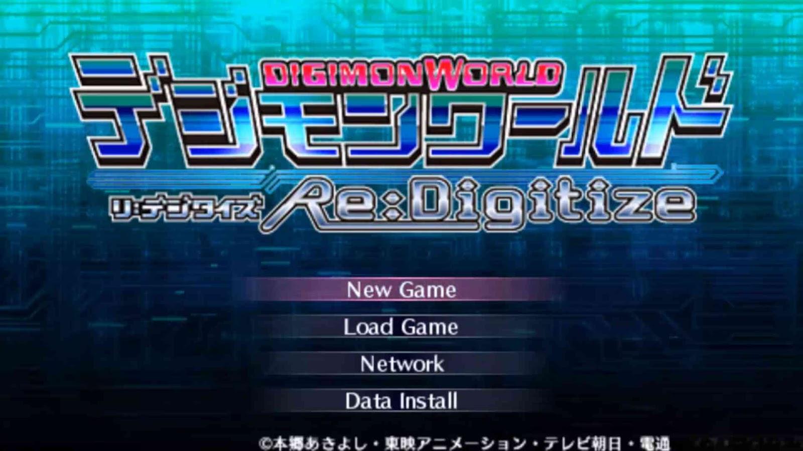 Digimon World Re: Digitize