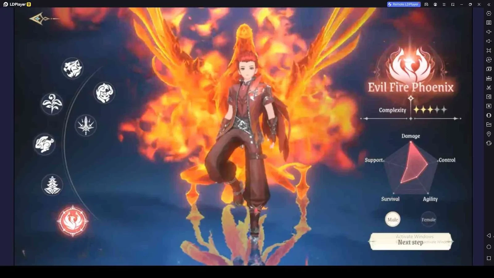 Phoenix Fire Devil