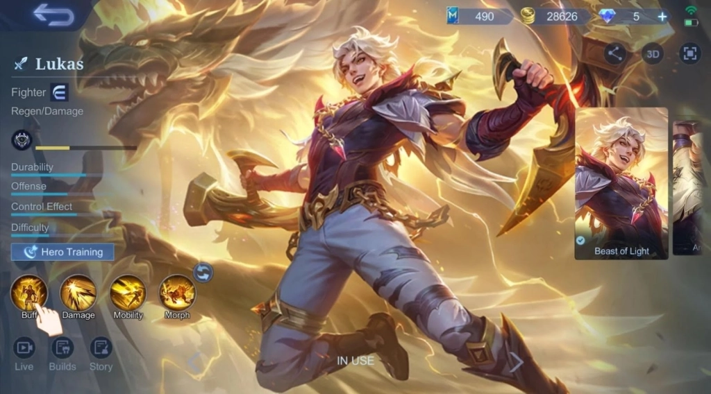 Introduction for MLBB Lukas