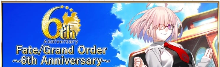 Fate/Grand Order 6th Anniversary - What to Expect