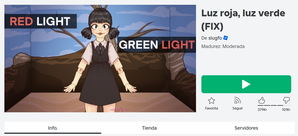El Juego del Calamar 2 en Roblox