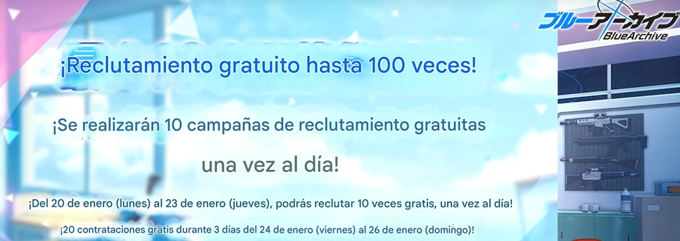 Blue Archive JP: Nuevas estudiantes y novedades — 4to Aniversario