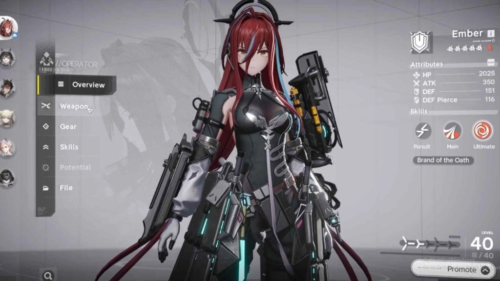 Arknights: Endfield Ember Overview