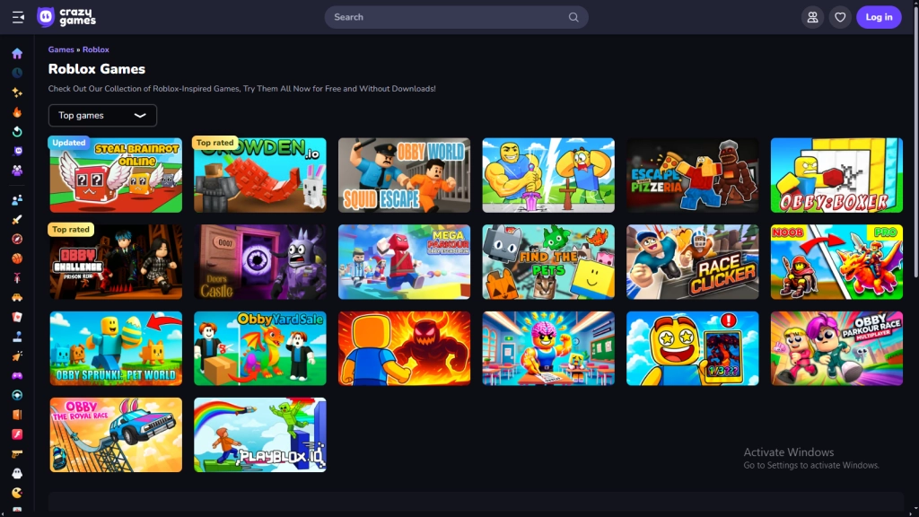 Crazy Games: Browser-Based Gaming Site 