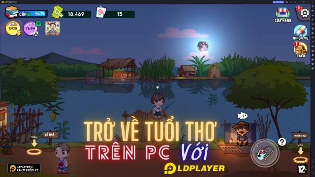 Xuyên không Trở Về Tuổi Thơ - tựa game vui nhộn đưa người chơi về với tuổi thơ yêu thương