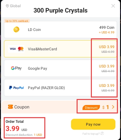 Fantasy of Light Official Launch: LDGame Exclusive First Top-up Bonus & 20% Off Coupon!