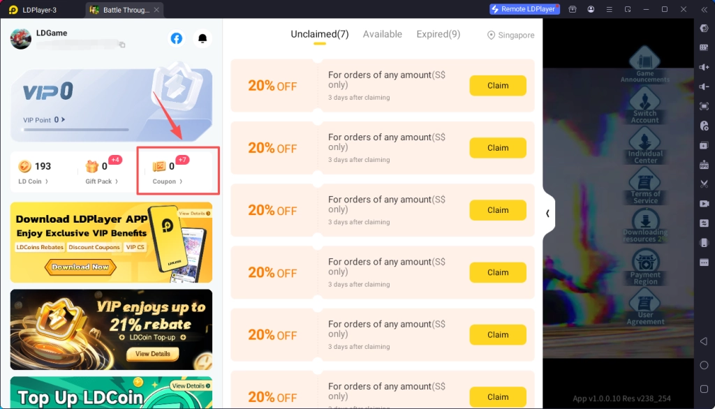 Battle Through the Heavens 3D Server Launch Events