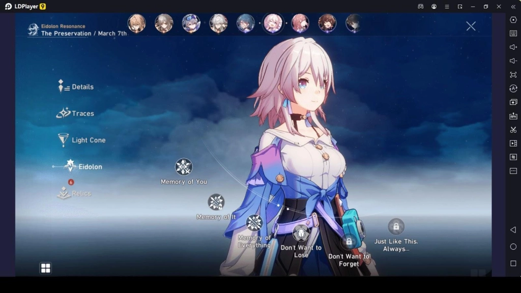 Unlocking Eidolons Unlocking Eidolons