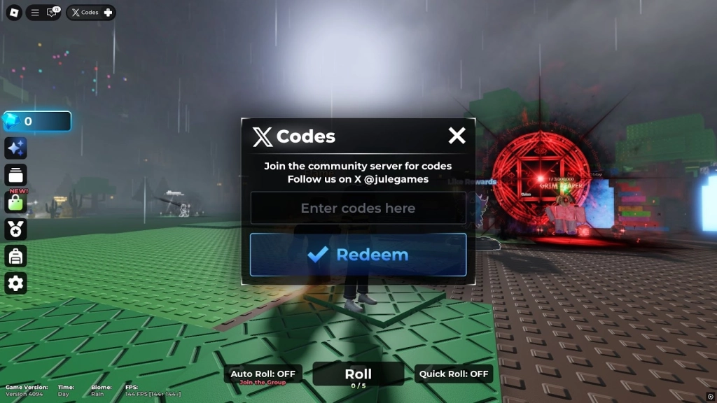 Redeeming Process for the Codes in Jule's RNG