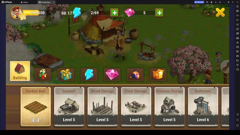 Building in Family Adventure: Find way home Building in Family Adventure: Find way home