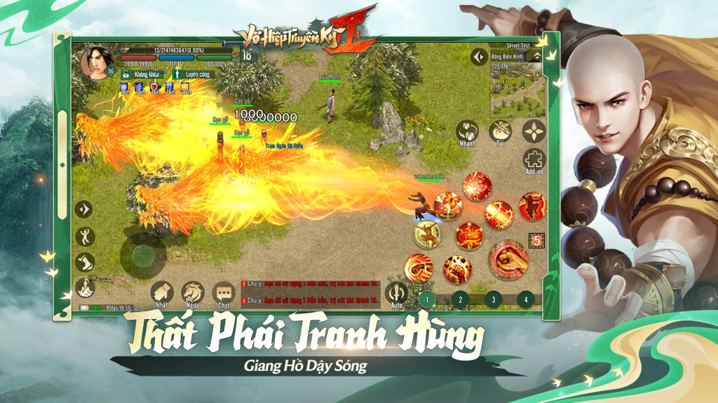 Full bộ code Võ Hiệp Truyền Kỳ 2 Mobile - Hướng dẫn cách nhập chi tiết