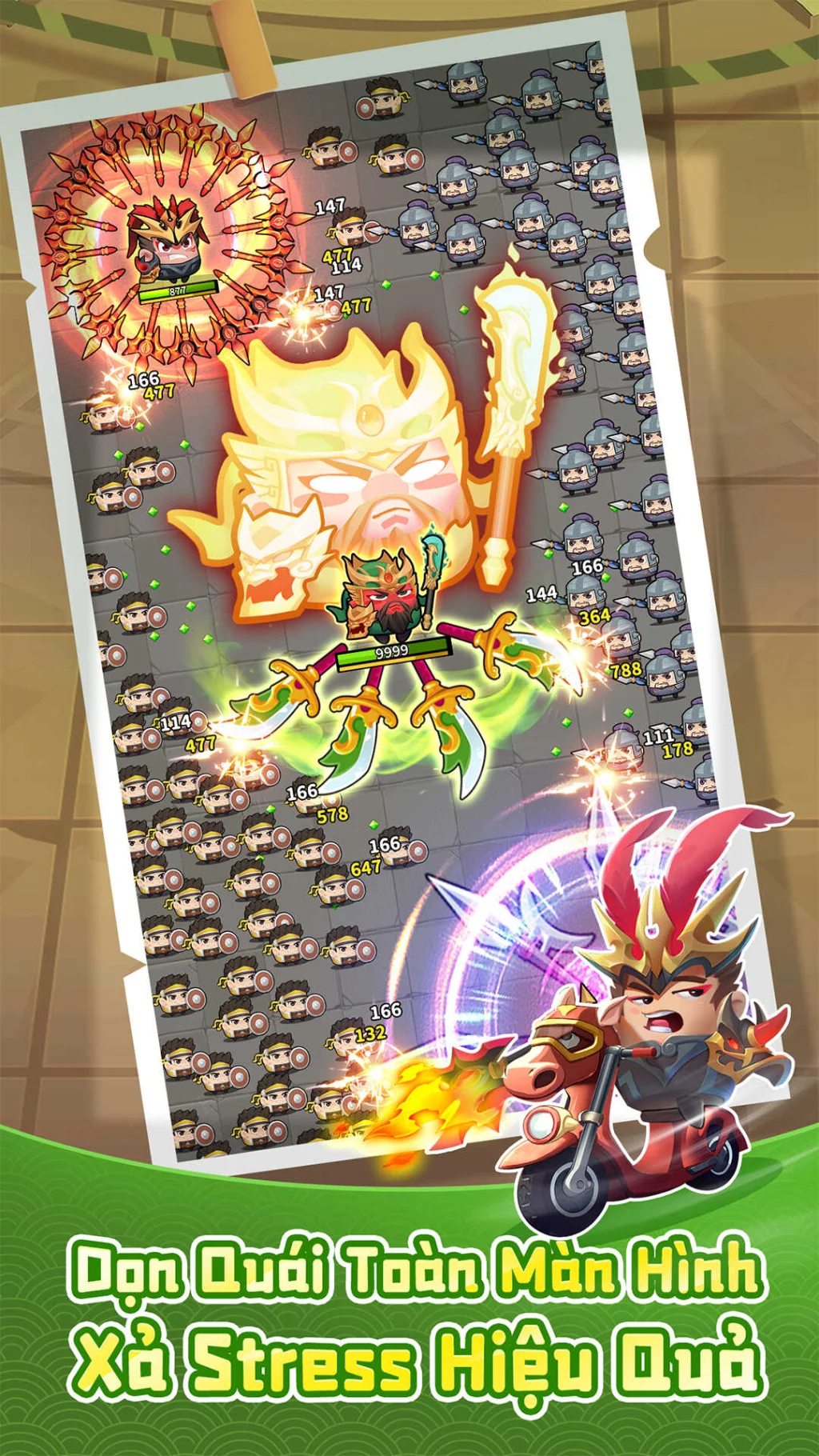 Game RPG Roguelike xả Stress “Tam Quốc: Chạy Chạy Chạy (Sinh Tồn Tam Quốc)” chính thức ra mắt hôm nay!