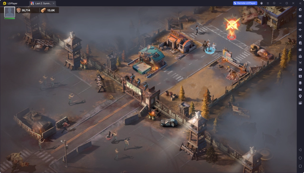Last Z Survival Shooter display in Landscape