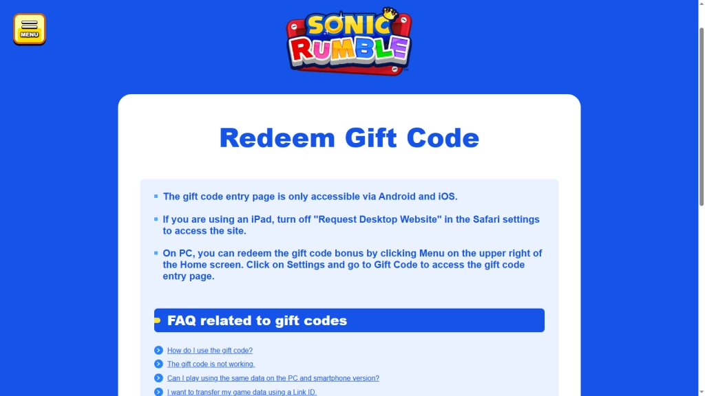 How to redeem codes on mobile: