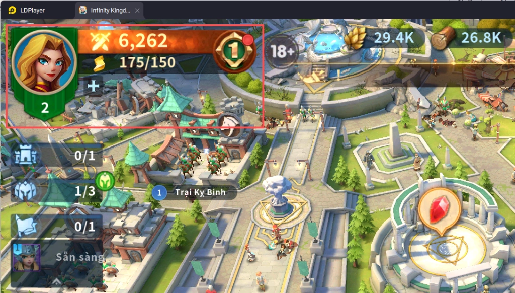 Code Infinity Kingdom mới nhất 2026 và Hướng Dẫn Nhập Giftcode