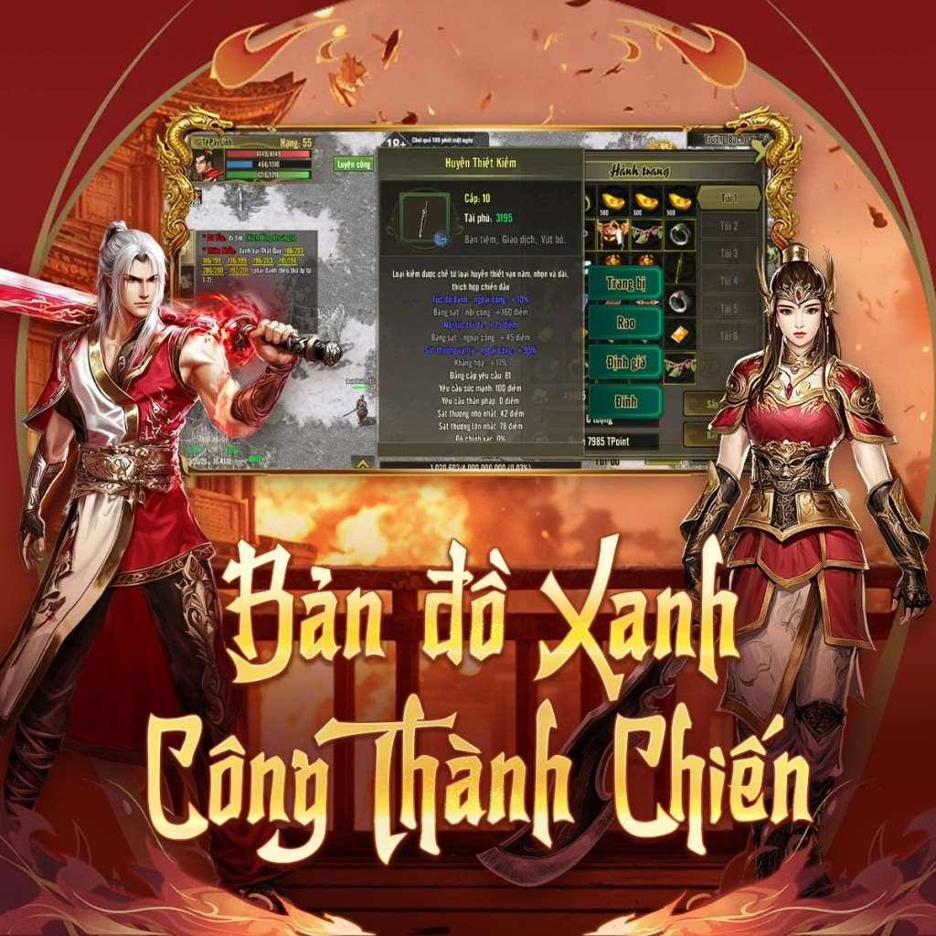 Full bộ code Kiếm Hiệp Tình Duyên - Hướng dẫn cách nhập chi tiết