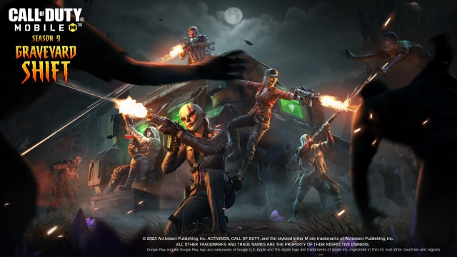 Cuidado com os Zumbis na temporada 9 de Call of Duty Mobile!