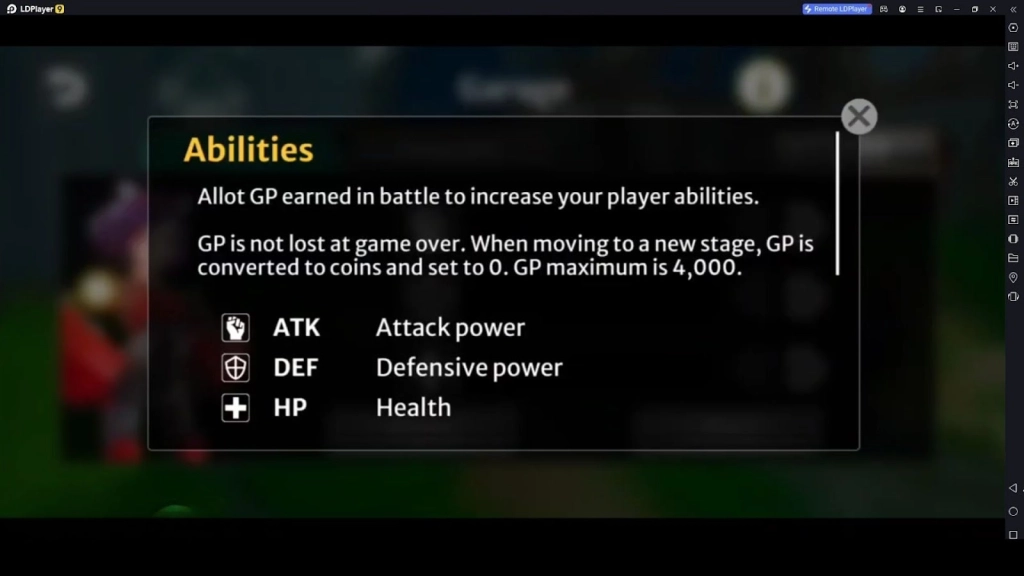 Have More Abilities for a Powerful Gameplay Have More Abilities for a Powerful Gameplay
