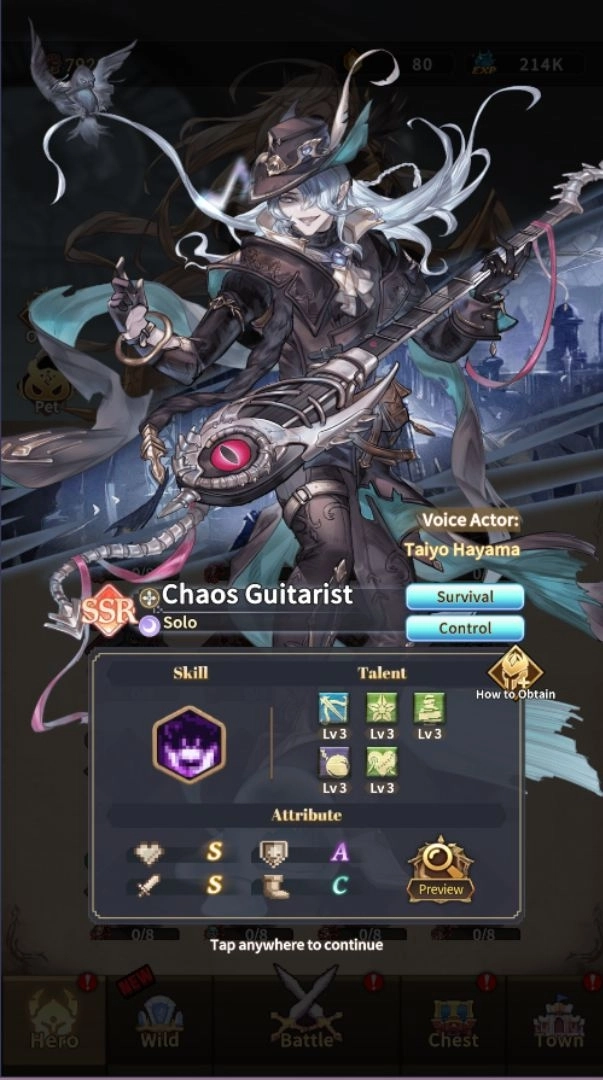 Solo, the Chaos Guitarist (Mage, Dark Faction)
