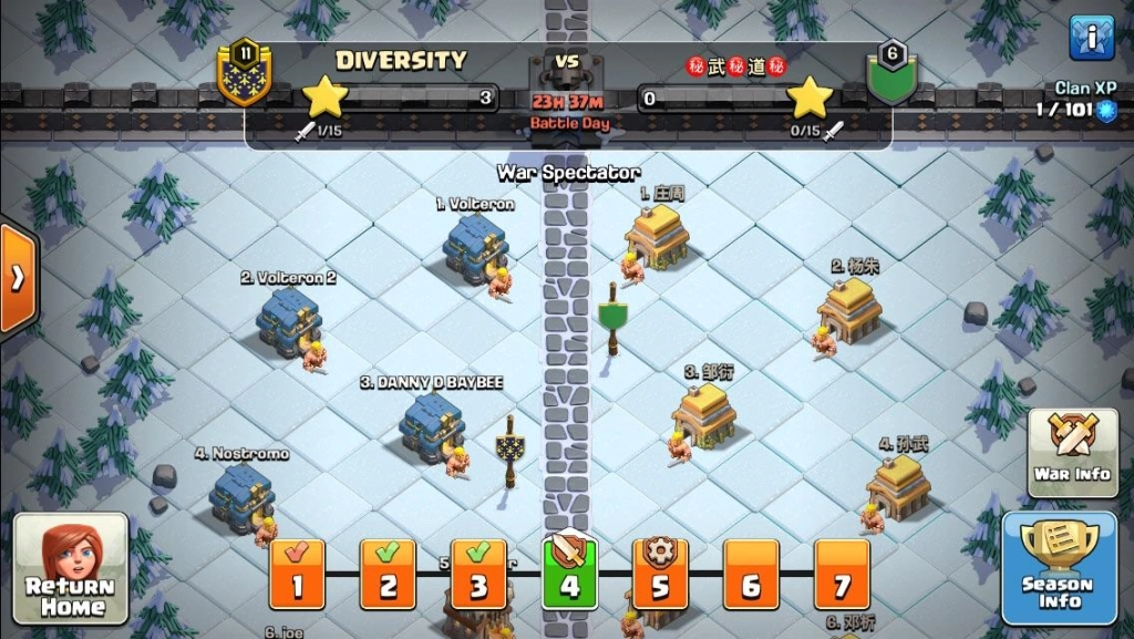 New Clan War Leagues Added&nbsp;